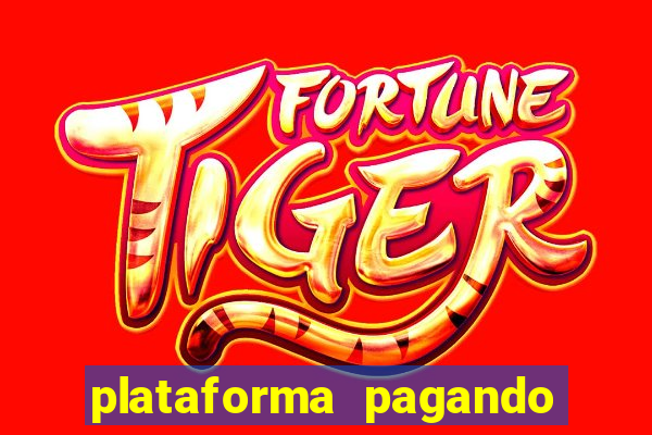 plataforma pagando no cadastro slots